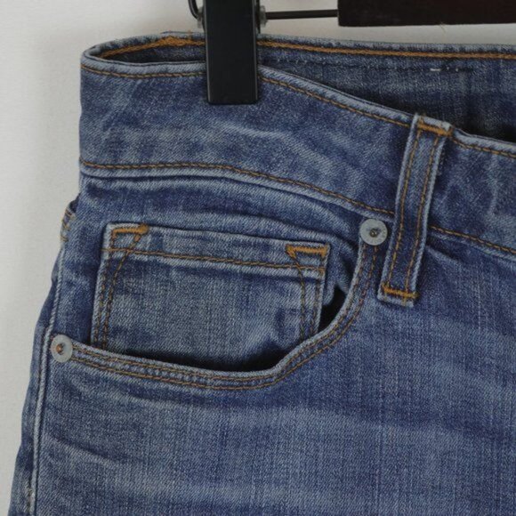 Baldwin The Ten Women's Size 29 Blue Denim Mid Rise Ankle Skinny Jeans - Picture 8 of 11